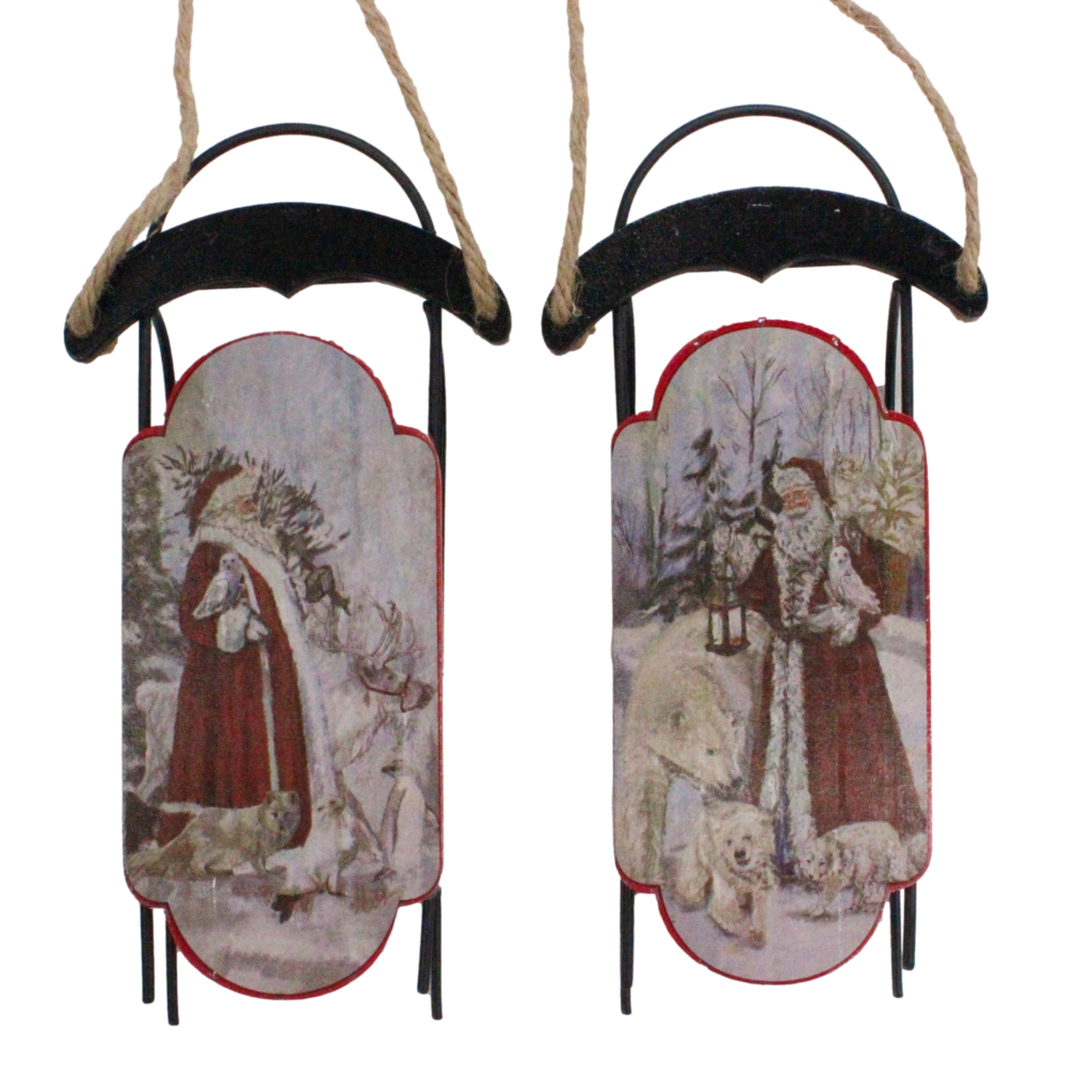 Sled ornaments samx trading
