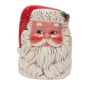 SANTA HEAD COOKIE JAR - 19CM