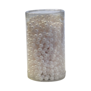 BEAD GARLAND -WHITE 10M X 8MM