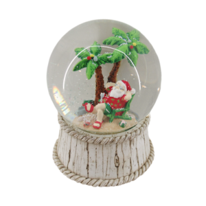 120MM WATERBALL W/BEACH SCENE W/MUSIC