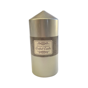 CANDLE - 70MM X 150MM SILVER