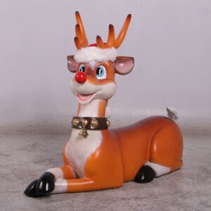 Funny Reindeer Lying Down